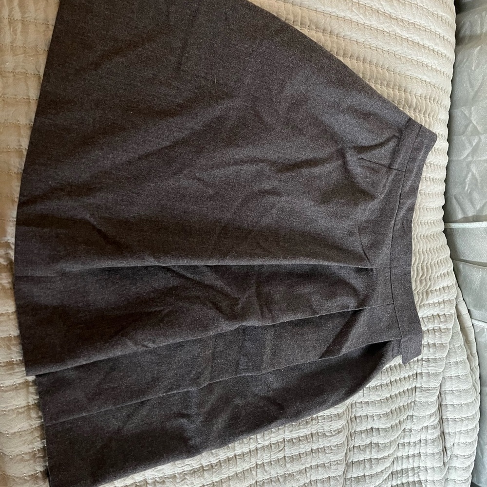 Ll bean wool wrap skirt